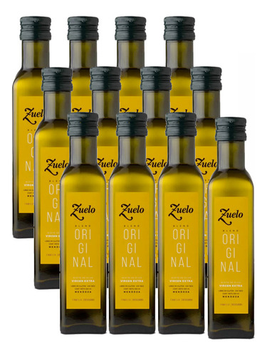 Aceite De Oliva Zuccardi Zuelo Original X 250cc Caja X 12 Un