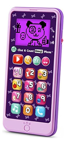 Saltar El Chat Y Contar El Teléfono Emoji, Púrpura