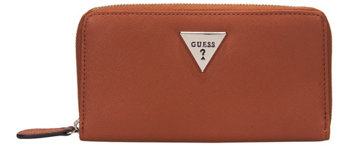 Cartera Guess Para Dama A8601599 Cognac Casual