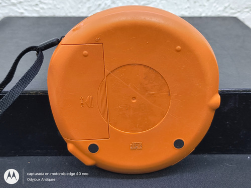 Discman Sony Walkman Portable D-ej622 Retro No Sirve Lector Naranja (Usado)