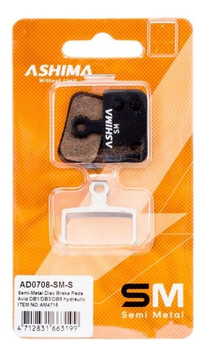 Pastillas De Freno Para Sram Level Tl/t -ashima- Semimetal