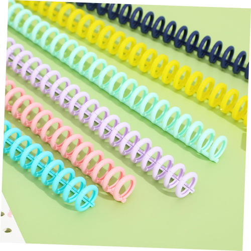 Para A 12 Piezas De Anillas De Encuadernación Accesorios /