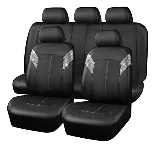 Fundas De Asiento De Coche Diamantes De Imitación Bril...