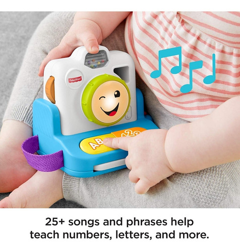 Nova Fisher Price Câmera Sorrisos E Aprendizagem Mattel
