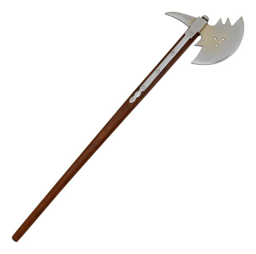 Hacha De Guerra Vikinga Mango De Madera