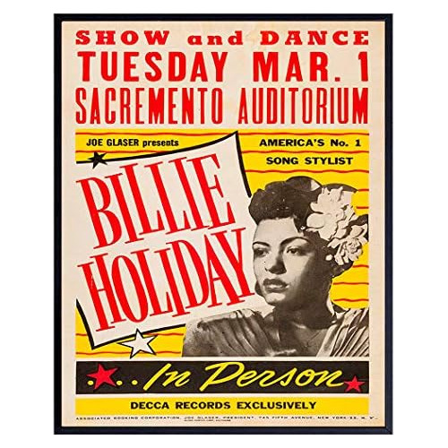 Cuadro De Arte De Billie Holiday, Póster De Billie Hol...