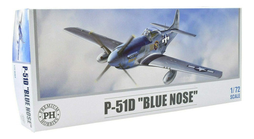 Premium Hobbies P51d Blue Nose 1:72 Kit De Modelo De Av...