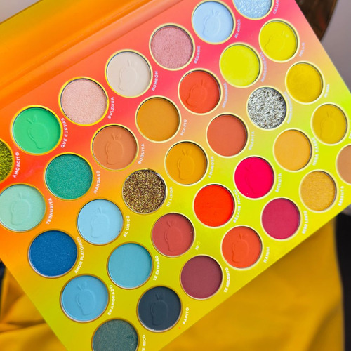 Paleta De Sombras Que Mango Ii Prolux 35 Tonos 100%