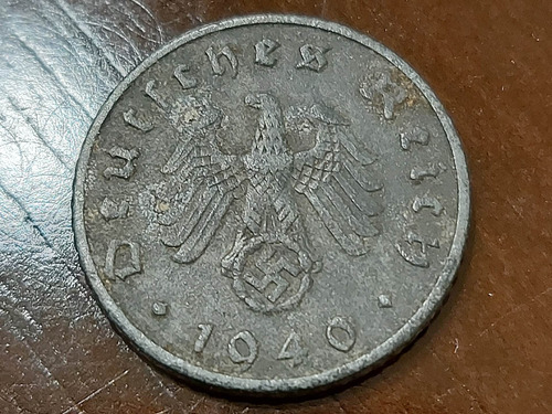 Lote#18: Moneda 5 Pfenning Alemania Nazi + Notgeld Austria