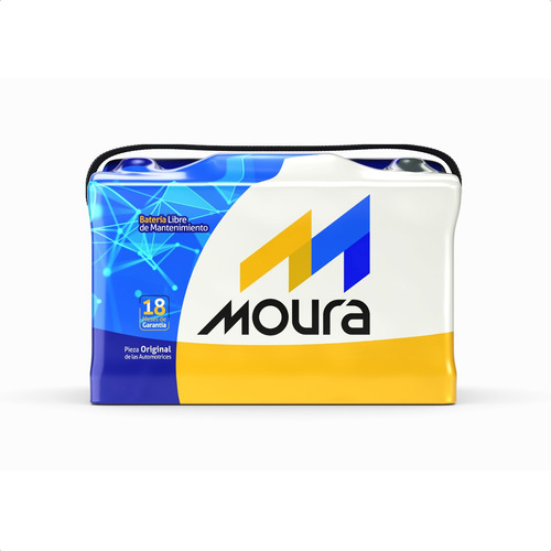 Bateria Moura M22ed 12v 50ah Blindada Prisma/cobalt Massio