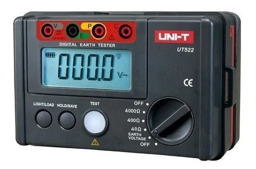 Unit Ut522 Telurometro Profesional Portatil Resistencia Tier
