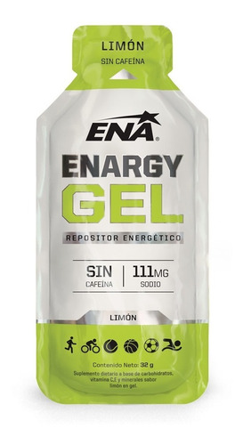 Enargy Gel Limon Repositor Energetico 40 Gr X 12 Un Ena