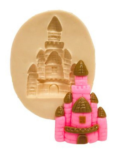 Molde De Silicone Castelo Princesas Rb777