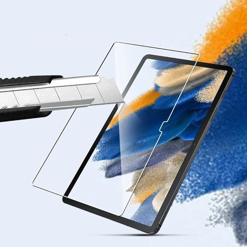 Case Flip 360° + Mica Vidrio 9h Samsung Tab A8 10.5 Sm-x200
