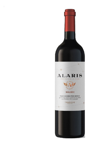 Vino Tinto Trapiche Alaris Malbec 750ml Botella Mendoza