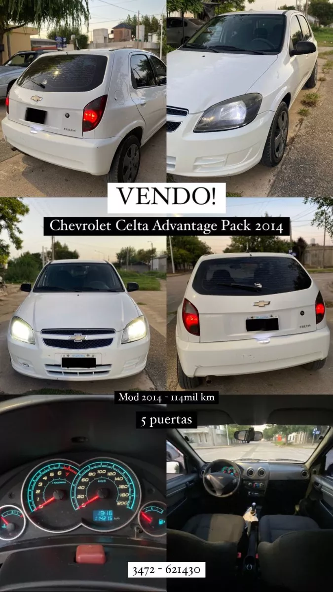 Chevrolet Celta 1.4 Advantage Pack