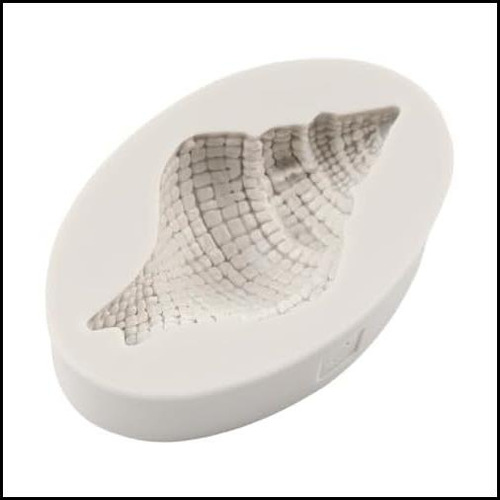 Fckemlds Moldes De Silicona De Concha Molde De Fondant Molde
