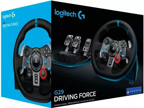 VOLANTE LOGITECH G29 DRIVING FORCE PARA PS5, PS4, PS3 E PC - DS Games  Atibaia