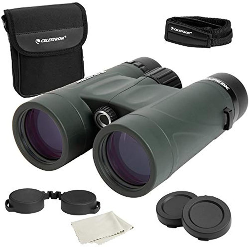 Binoculares Nature Dx  De Celestron 71328  Color Verde Milit