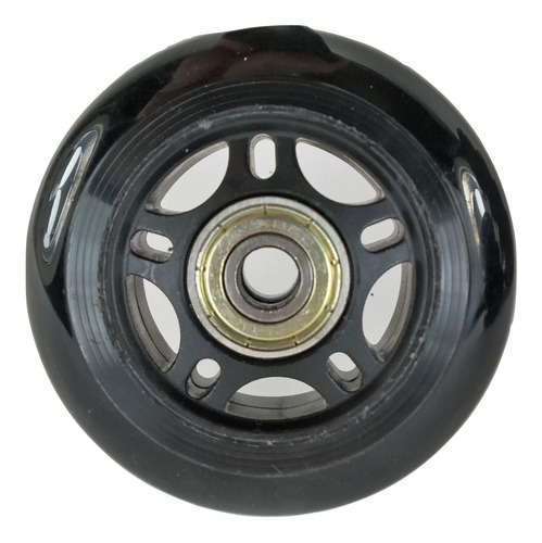 1x Ruedas Rollers Goma Pu 90 Mm O 84 Mm Con Rulemanes Abec 7