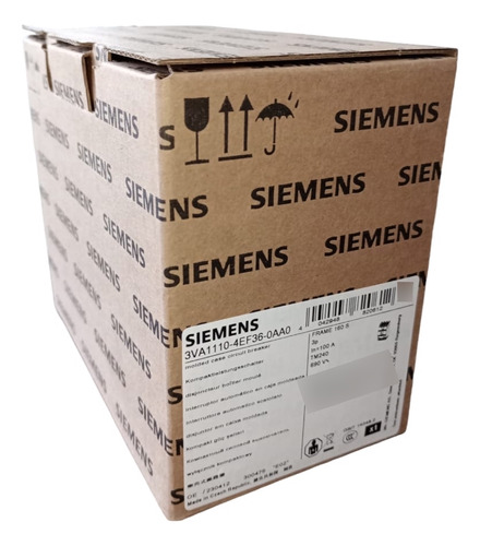 Interruptor Automático Siemens 3va1110-4ef36-0aa0