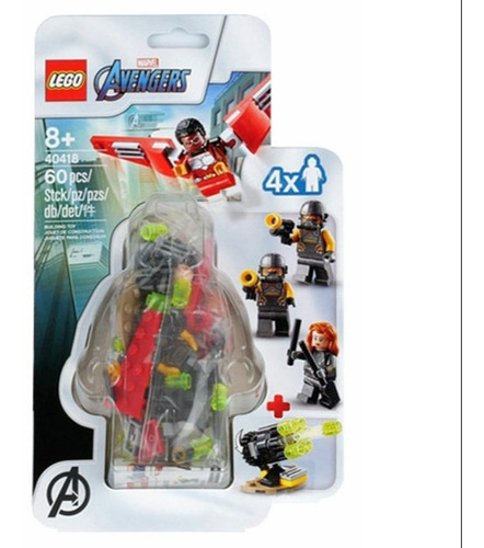 Lego Marvel Avengers Falcon And Black Widow Team Up - 40418