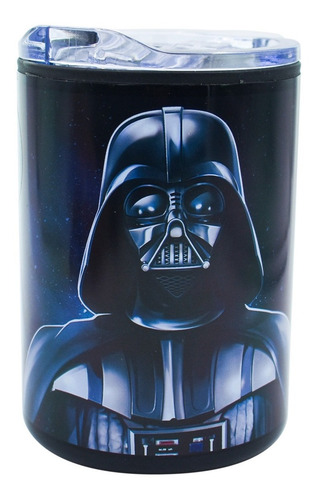 Termo Negro Doble Pared Acero Darth Vader Star Wars 350ml