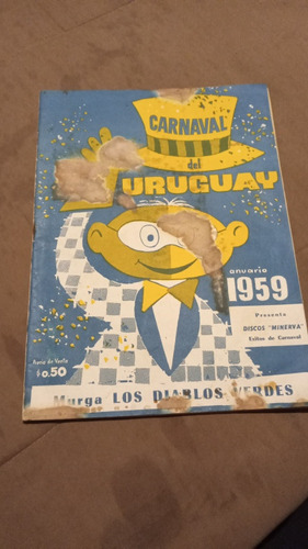 Anuario De Carnaval Año 1959 Con Detalles...leer..
