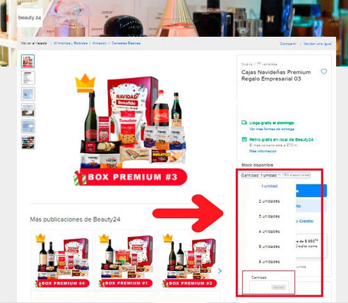 Imagen 3 de 6 de Cajas Navideñas Bonafide Premium Regalo Empresarial