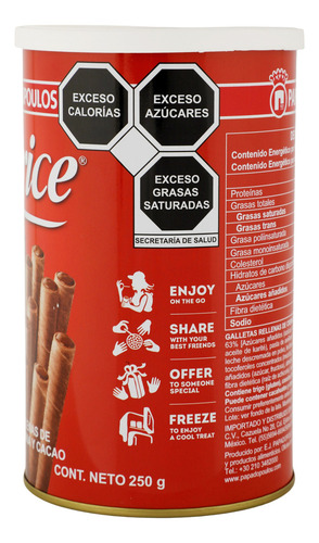 Galletas Caprice Rellenas Crema Chocolate Y Avellana 250g