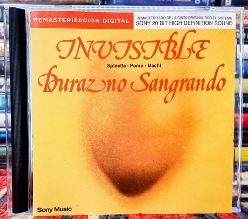 Spinetta Invisible Cd Durazno Sangrando 1992 Igual A Nuev