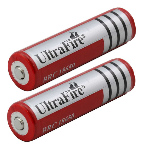 Pack X2 Bateria O Pila Recargable 18650 3000mah Li-ion 4.2v®