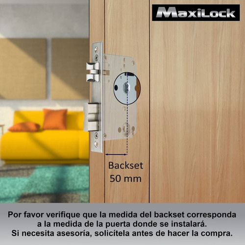 Imagen 9 de 10 de Cerradura Inteligente Maxilock 20806 - Backset 50 + Gateway