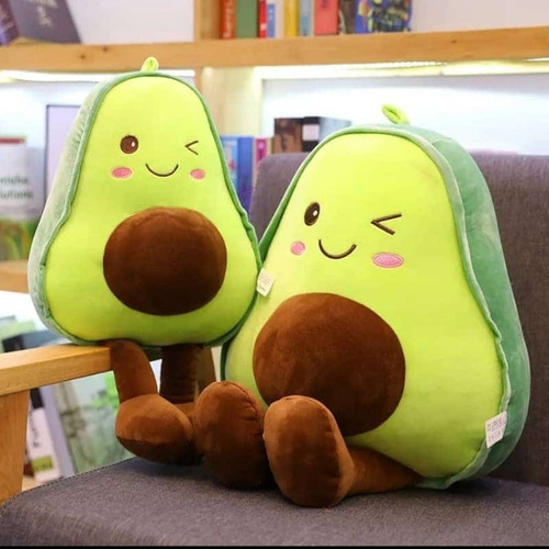 Peluche De Aguacate 30 Cm Y 60 Cm