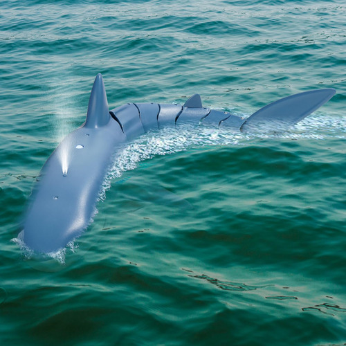 Barco Rc De Alta Simulación Vevor Shark Toy Con Control Remo