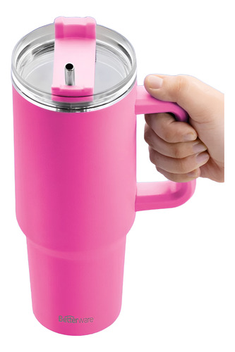 Termo B Fresh Fucsia Betterware 1.2 L Acero Inoxidable