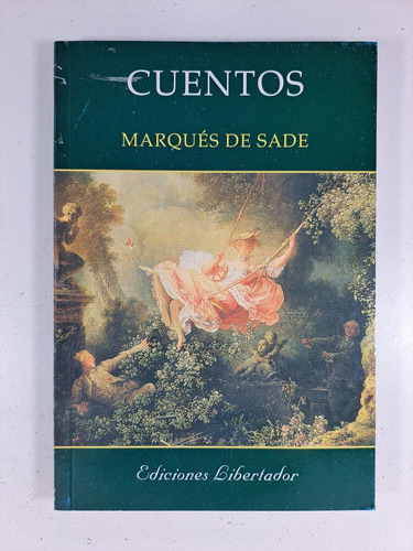 Cuentos - Marques De Sade - Libro Usado