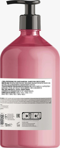 Kit L'oréal Pro Longer - Shamp 750ml + Másc 500g