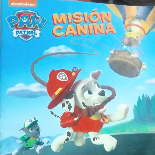 Libro Pau Patrol Misión Canina