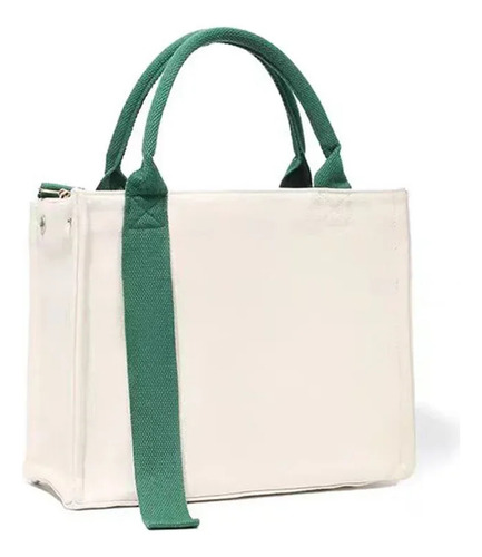 Bolso Verde; 32 X 24 X 13 Pulgadas, Bolsa De Lona Con Impres