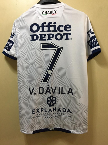 Jersey Pachuca 2020 Matchworn Utileria