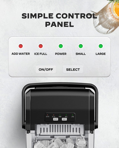 Ice Maker Marsail Countertop 12kg/day Self-cleaning