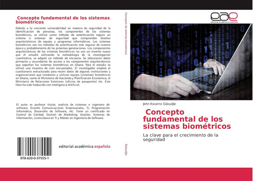 Libro: Concepto Fundamental De Los Sistemas Biométricos: La