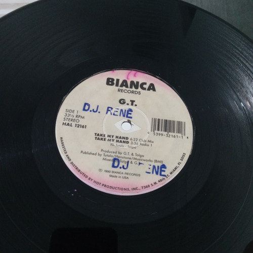 G.t. Take M Y Hand - Mix Raro 1990