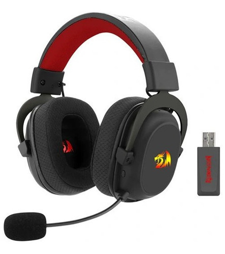 Audífonos Gamer Redragon Zeus X Wireless, Over-ear, Rgb