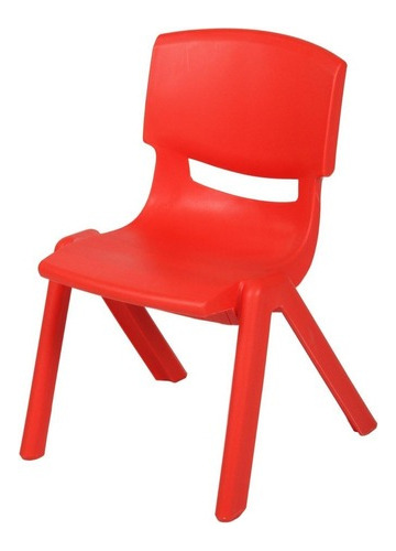 Silla Grande De Niños Plastico Inyectado - Colores Infantil