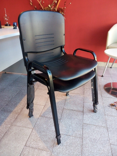 Silla Plastica Oficina Pack X 2 Operativa Reforzada Aplilabl