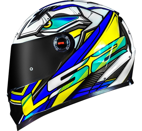 Capacete Ff358 Classic Xdron Azul