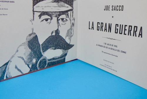 La Gran Guerra Joe Sacco Batalla Somme Desplegable