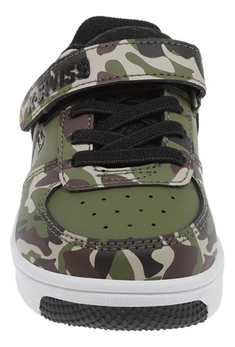 Tenis Casual K-swiss Infantil Salt 2 Camu